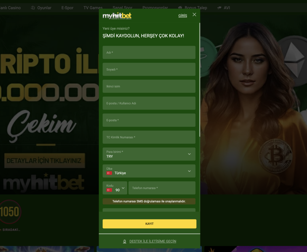 Myhitbet Giriş 